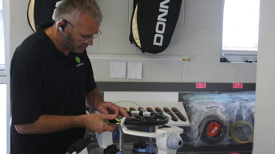 The string lab in action