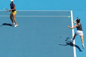 Ashleigh Barty and Bojana Bobusic