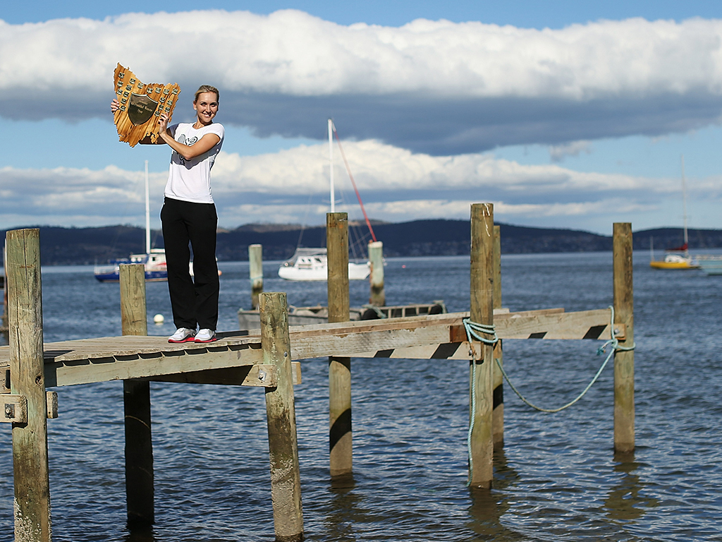 Elena Vesnina at Battery Point | Hobart International Tennis