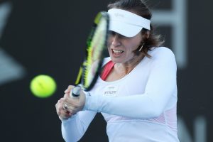 Martina Hingis shows the poise and touch that won her five grand slam titles