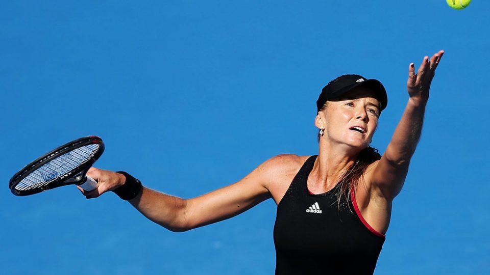 Daniela Hantuchova opened her season with victory over Sara Errani at the ASB Classic. Picture: Getty Images